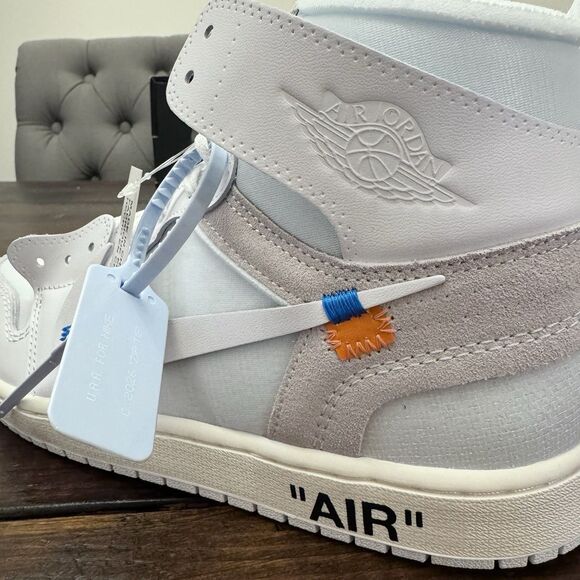 Air Jordan 1 High x V.A.A. Virgil Abloh Archive Off-White Shoes main image 9